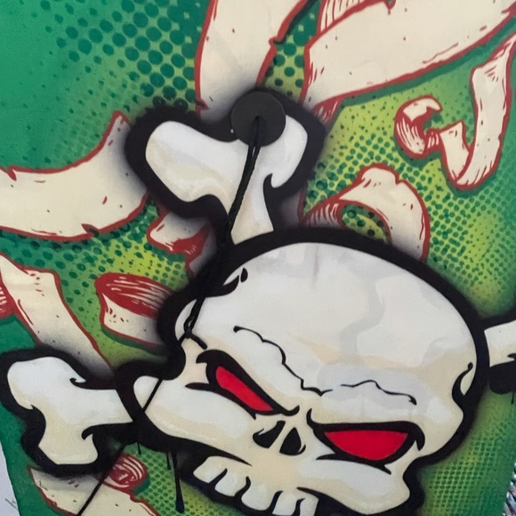 Skull Printed 18x46” Beach Boogie Board EUC - Picture 4 of 5